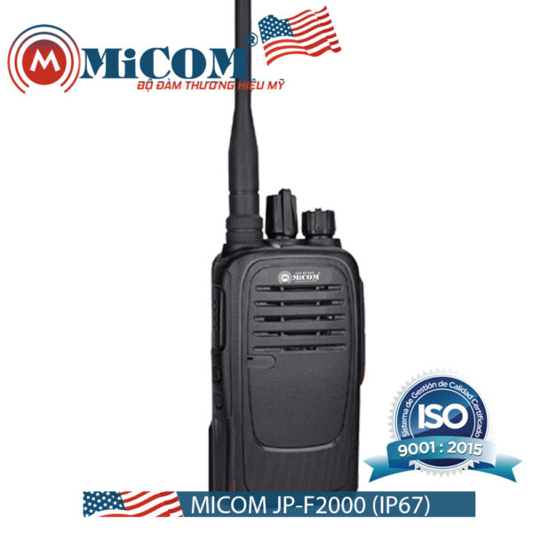 Bộ đàm MiCOM JP-F2000IP67 thương hiệu Mỹ