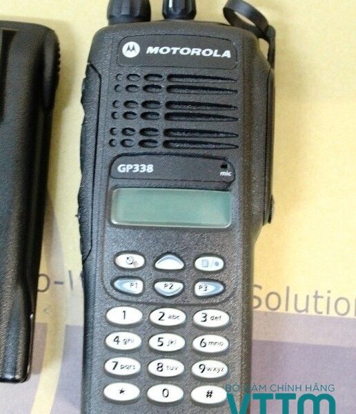 Bộ đàm Motorola GP-338 UHF chính hãng, liên lạc ổn định