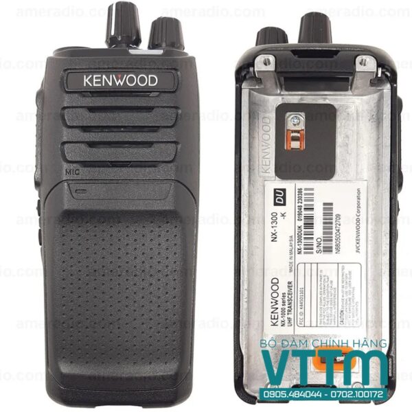 Bộ đàm Kenwood NX-1300CUD-K4 chống cháy nổ, an toàn PCCC