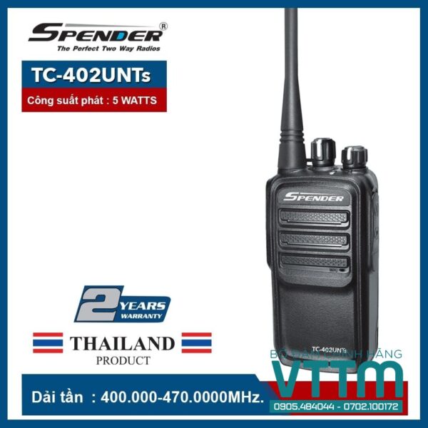 Bộ Đàm Cầm Tay Spender TC-402UNT Chính Hãng, Giá Ưu Đãi