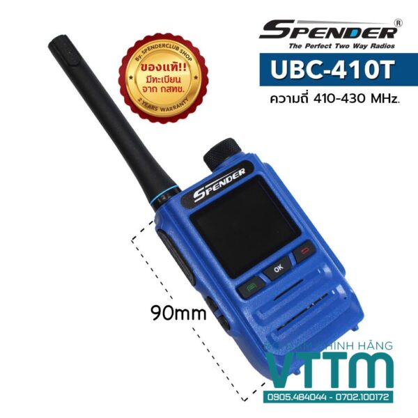 Bộ đàm Spender UBC-410T chính hãng, hiệu năng cao, giá tốt