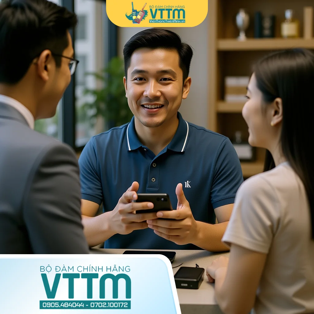 Mua Bộ đàm Cầm Tay Chính Hãng Giá Tốt ở đâu? - hình 2