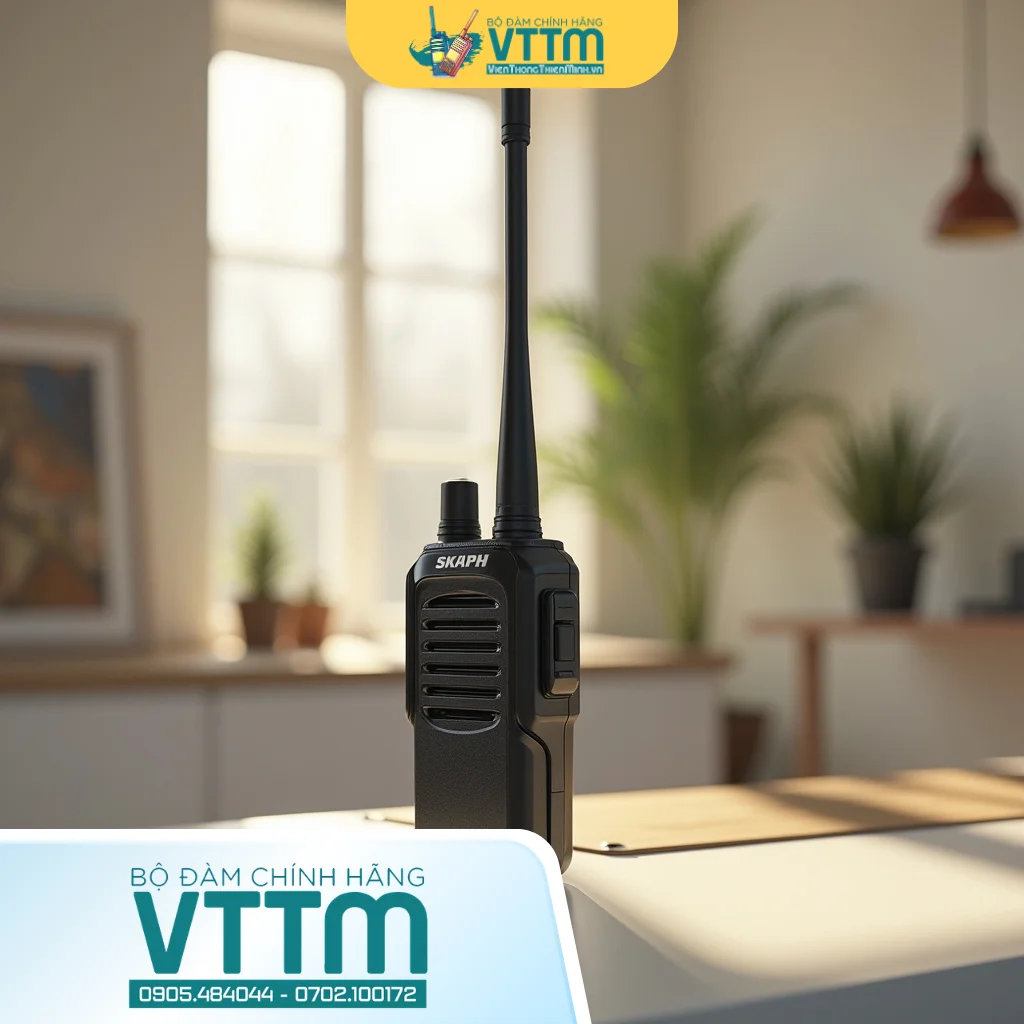 Cấu Tạo Của Máy Bộ đàm Cầm Tay - hình 1